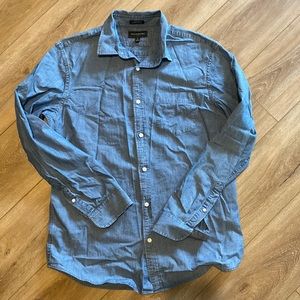 NEW Men’s 100% Cotton Banana Republic Button Up - US L, Slim Fit